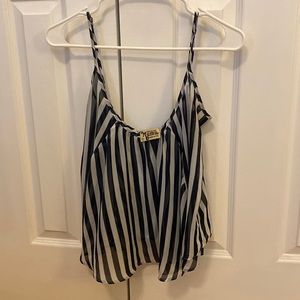 Sheer, striped Show Me Your Mumu tank